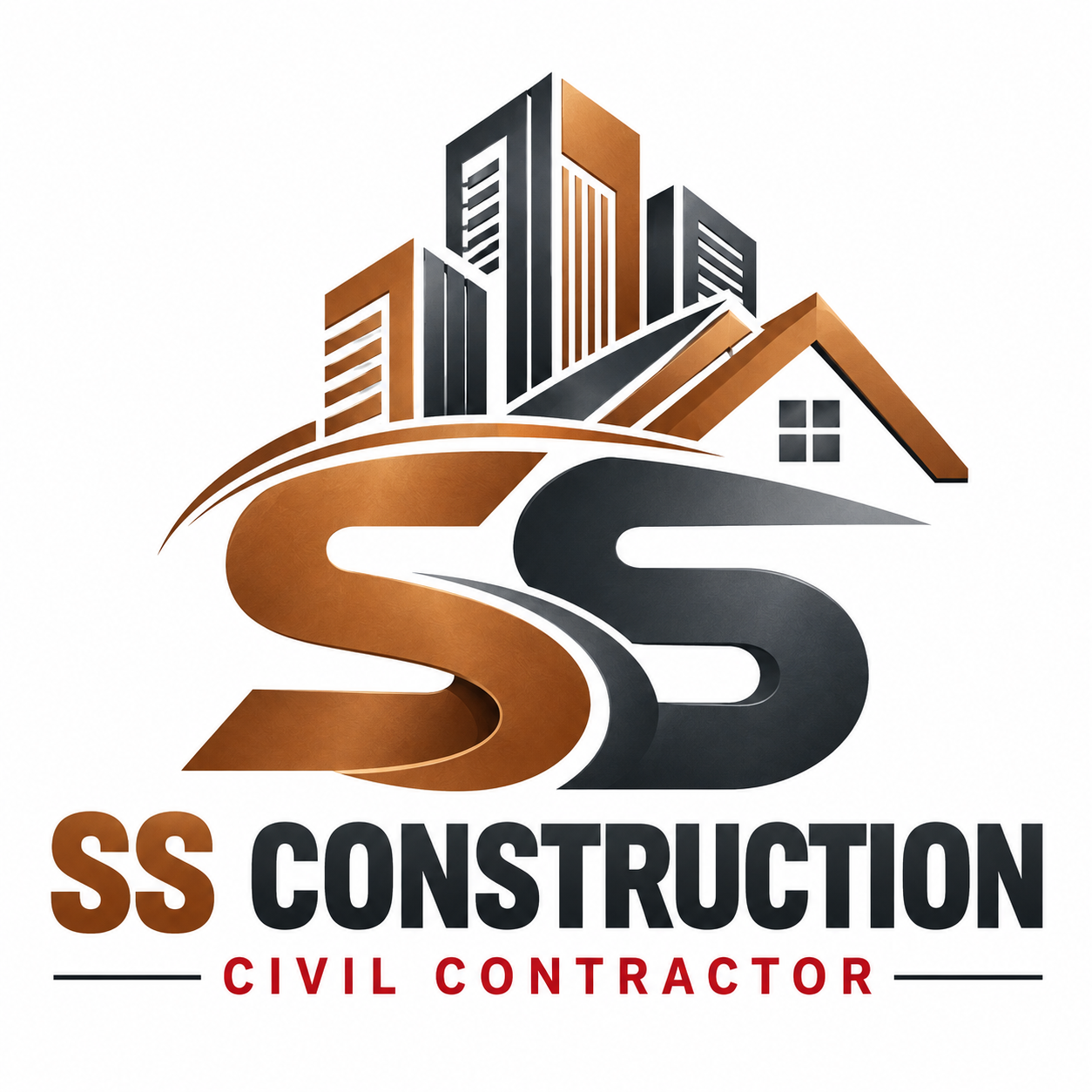 SS Construction logo